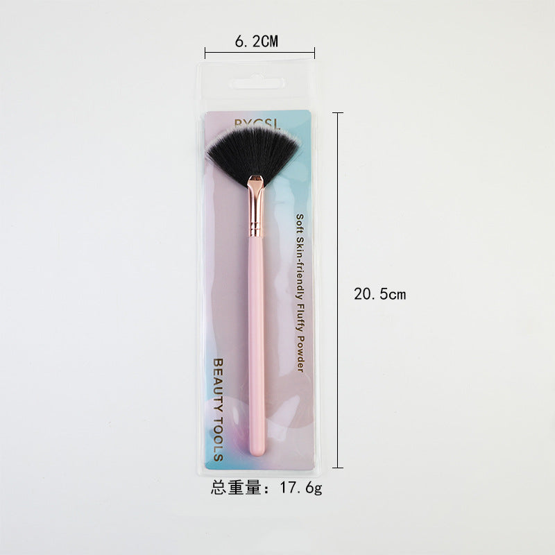 Cross-Border 16 pink makeup brushes suit rose gold makeup brush face powder foundation blush brush brow groomer makeup tools