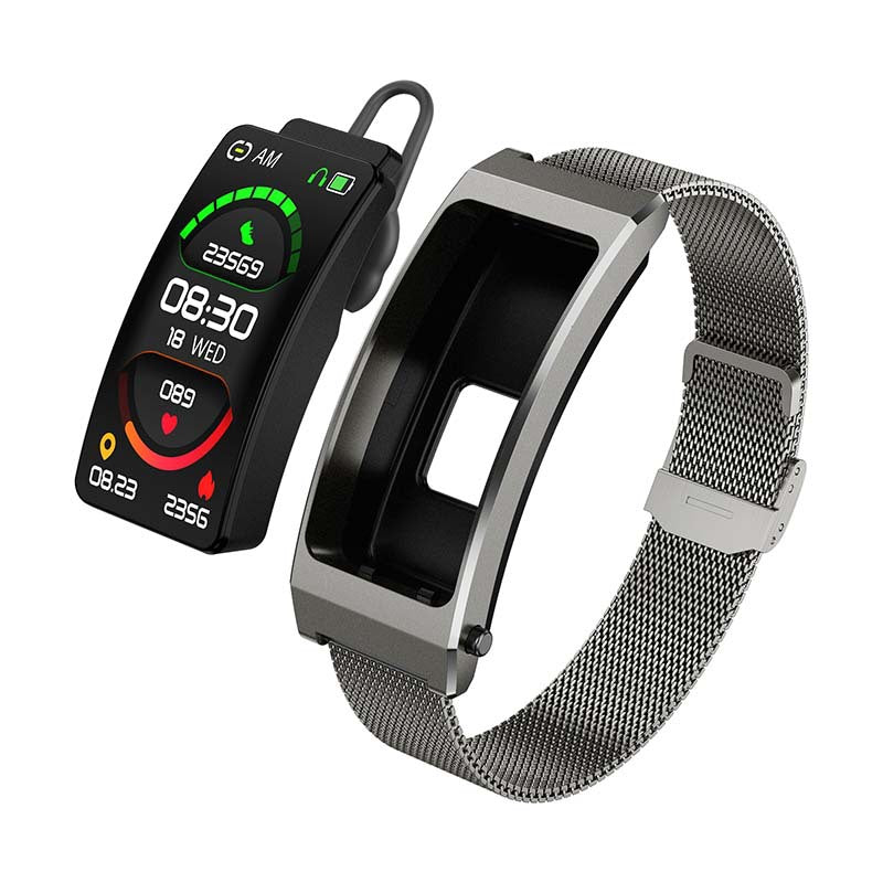 K13S smart bracelet time setting bracelet headset two-in-one phone listening gift
