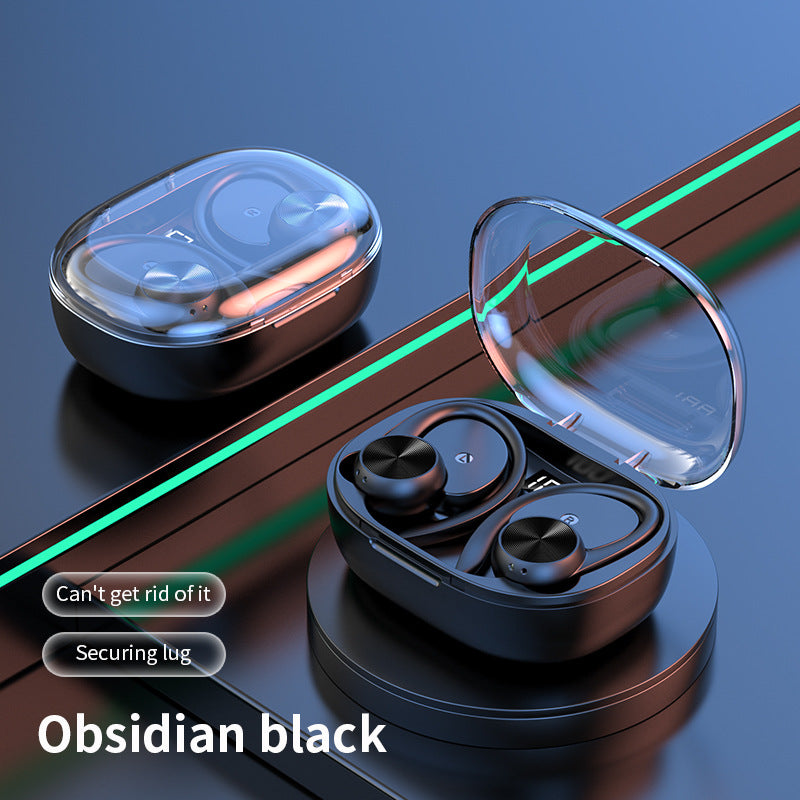 Q36 translation Bluetooth headset binaural ear-mounted in-ear earphone with warehouse digital display sports three-dimensional cross-border wholesale