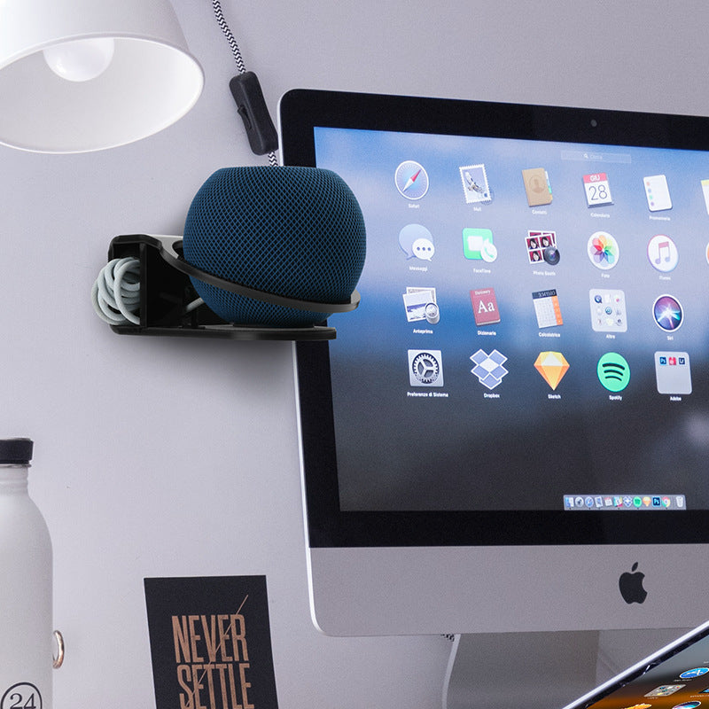 Suitable for HomePod Mini wall-mounted bracket acrylic Apple smart speaker wall storage bracket