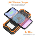 Portable Wireless Solar Mobile Power Bank
