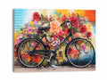 Bicycle Art Painting Canvas Art Print