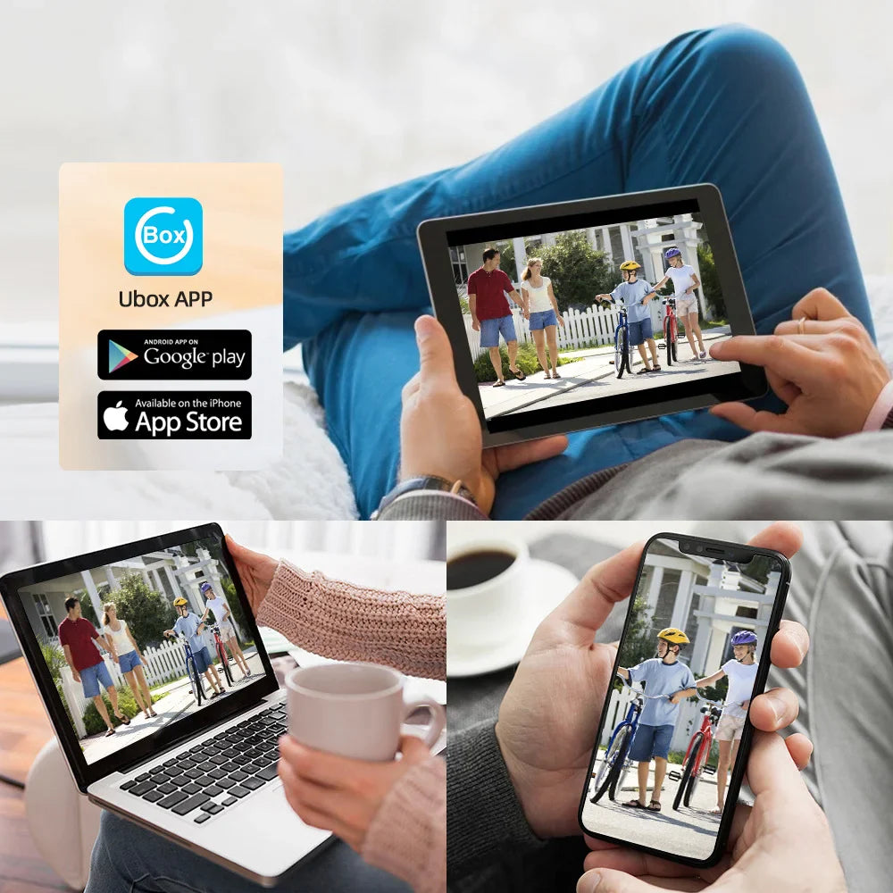 NNEOBA Mini 4G Security Camera WiFi Ultra HD CCTV