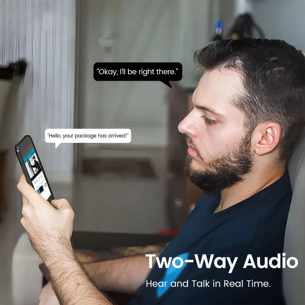 NNEOBA Outdoor Mini WiFi Camera Color Night Vision (4MP)