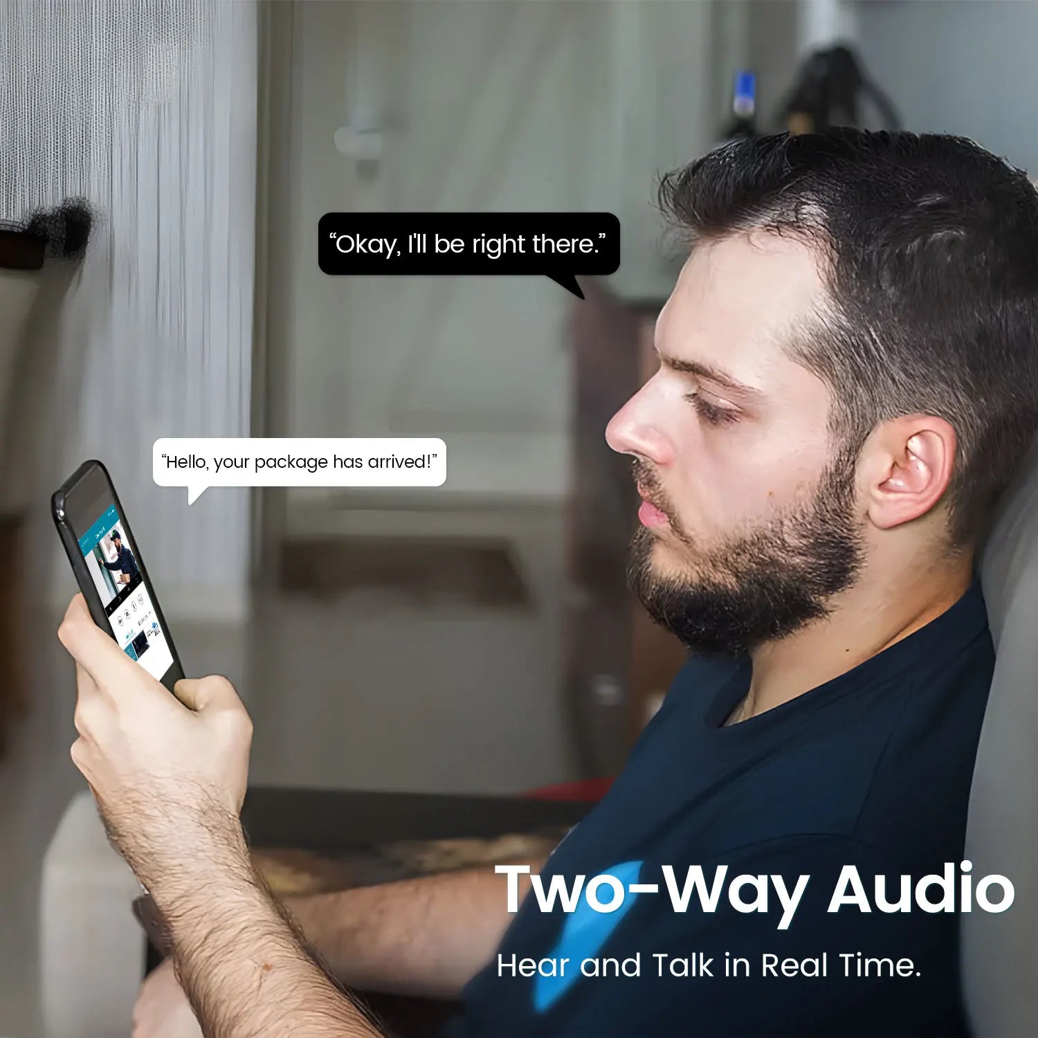 NNEOBA Outdoor Mini WiFi Camera Color Night Vision (4MP)