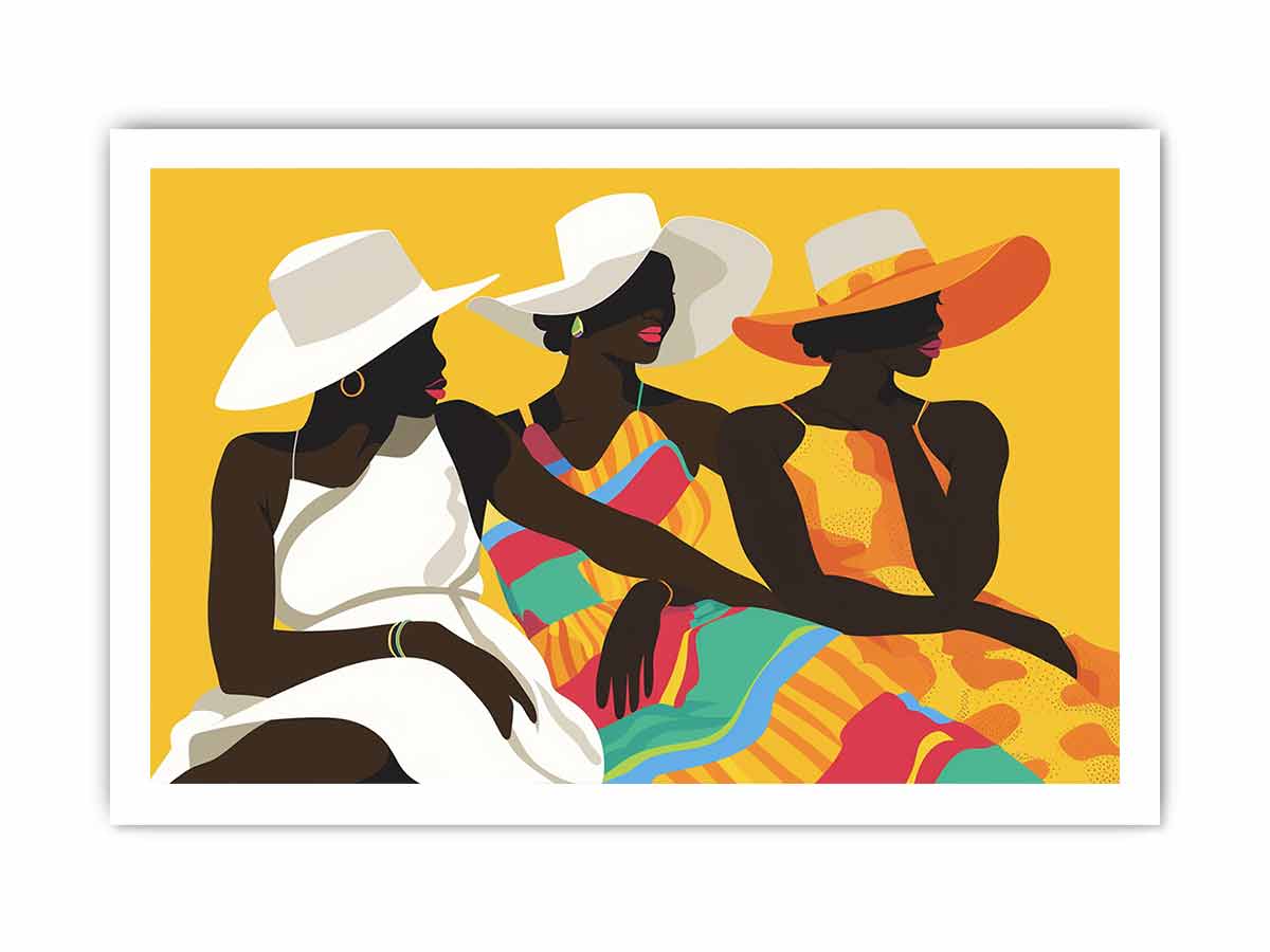 Discussions African Art  Canvas Art Print