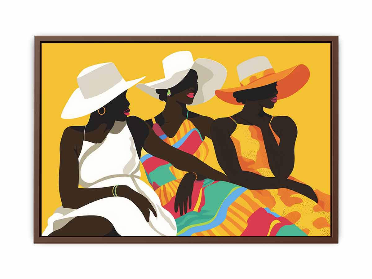 Discussions African Art  Canvas Art Print