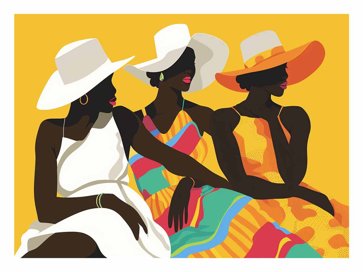 Discussions African Art  Canvas Art Print