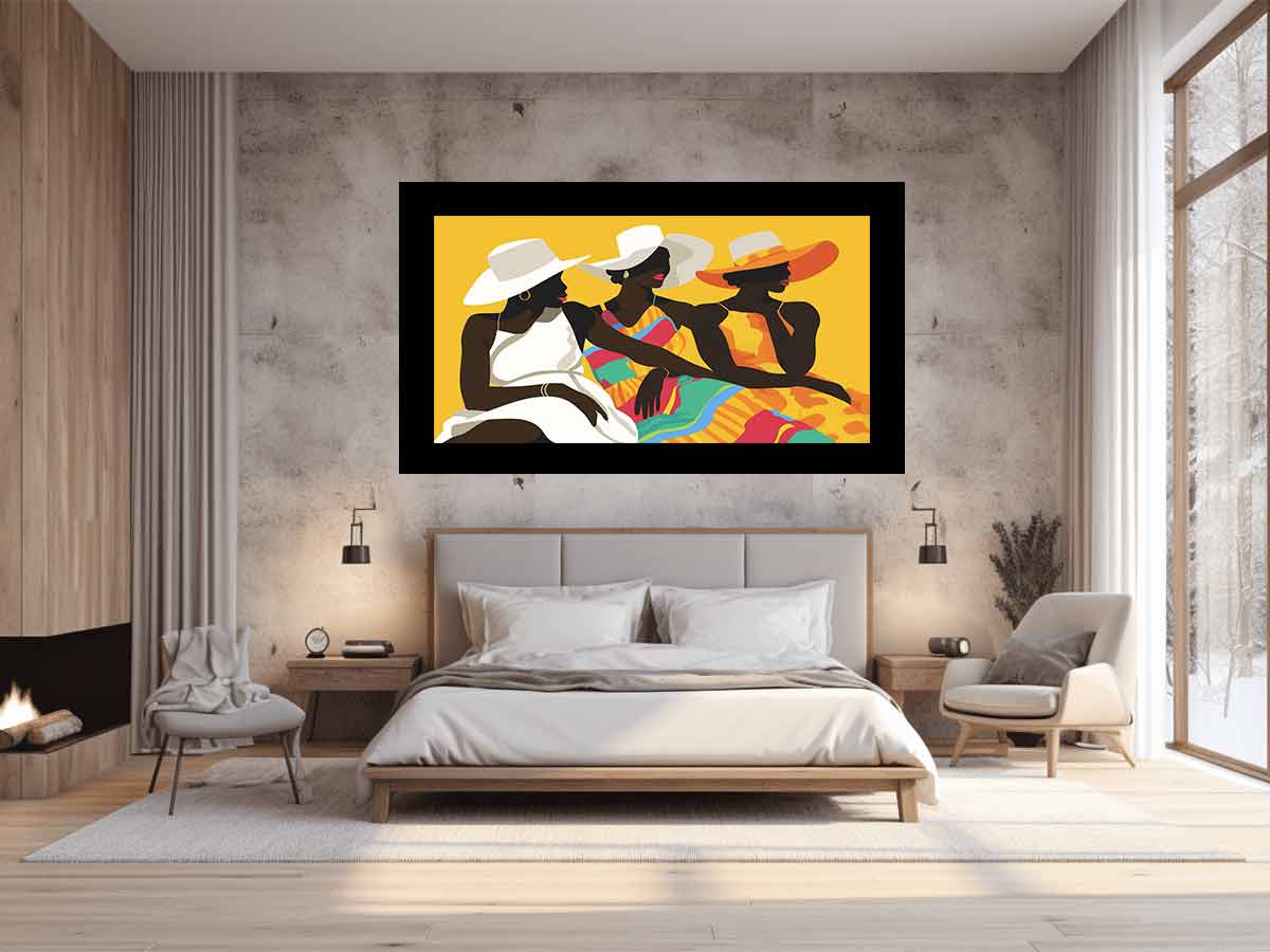 Discussions African Art  Canvas Art Print