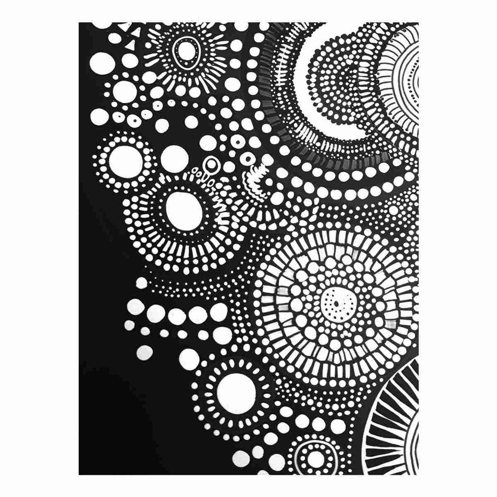 Dot Art  Canvas Art Print
