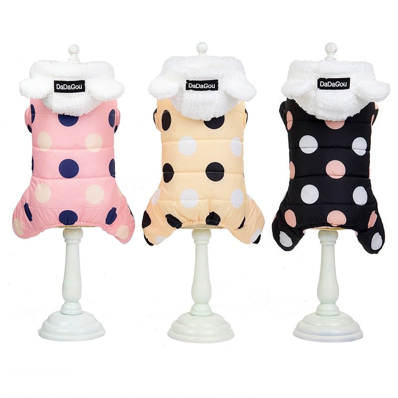 Dog Clothes Winter Pet Padded Vest Thickened Warm Jacket Costume Soft Pet Coat for Small Medium Dogs Cats Pets Outdoor Supplies