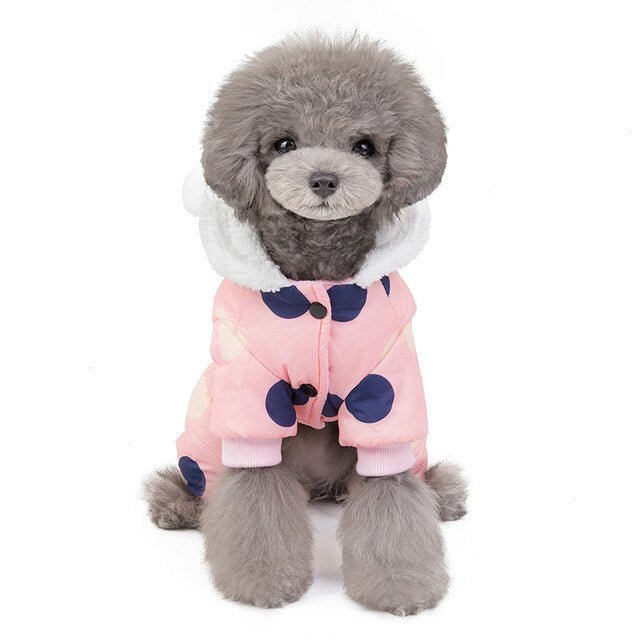 Dog Clothes Winter Pet Padded Vest Thickened Warm Jacket Costume Soft Pet Coat for Small Medium Dogs Cats Pets Outdoor Supplies