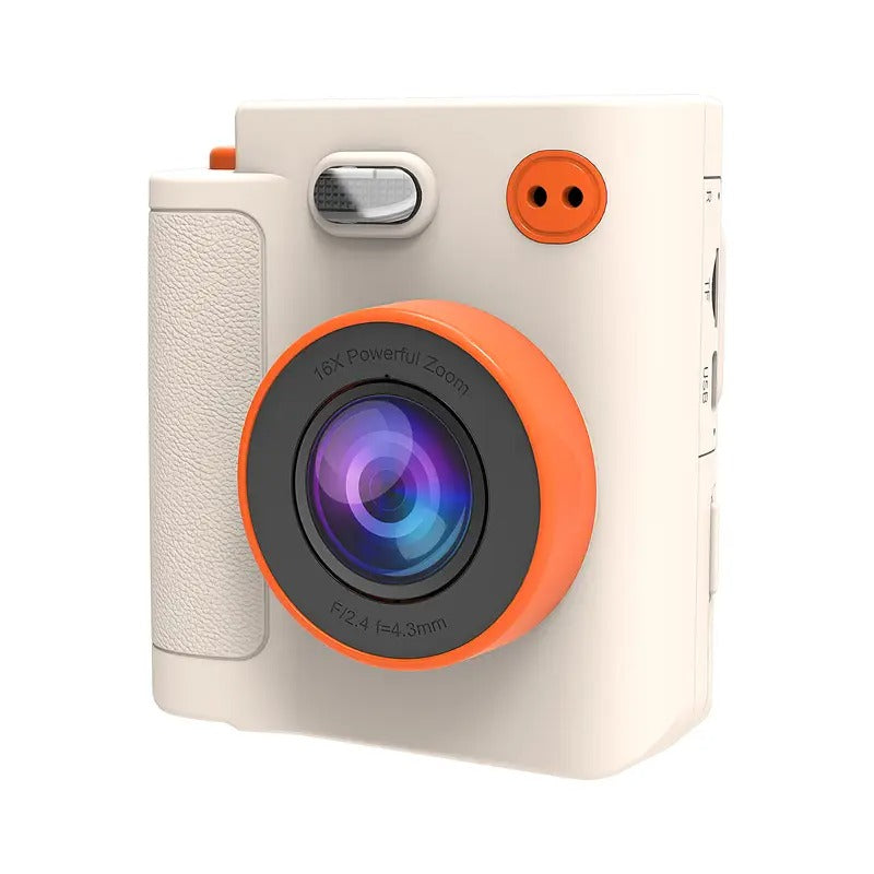 NNETM Kids Print Camera 1080P with Vintage Paper