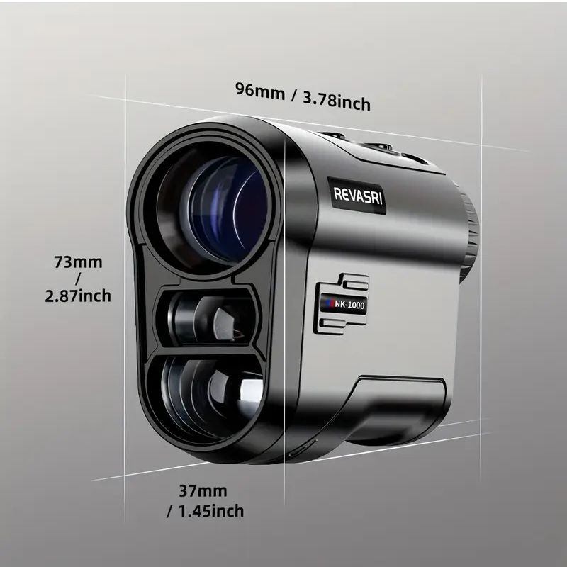 NNETM Golf Rangefinder with Slope & Flag Vibration