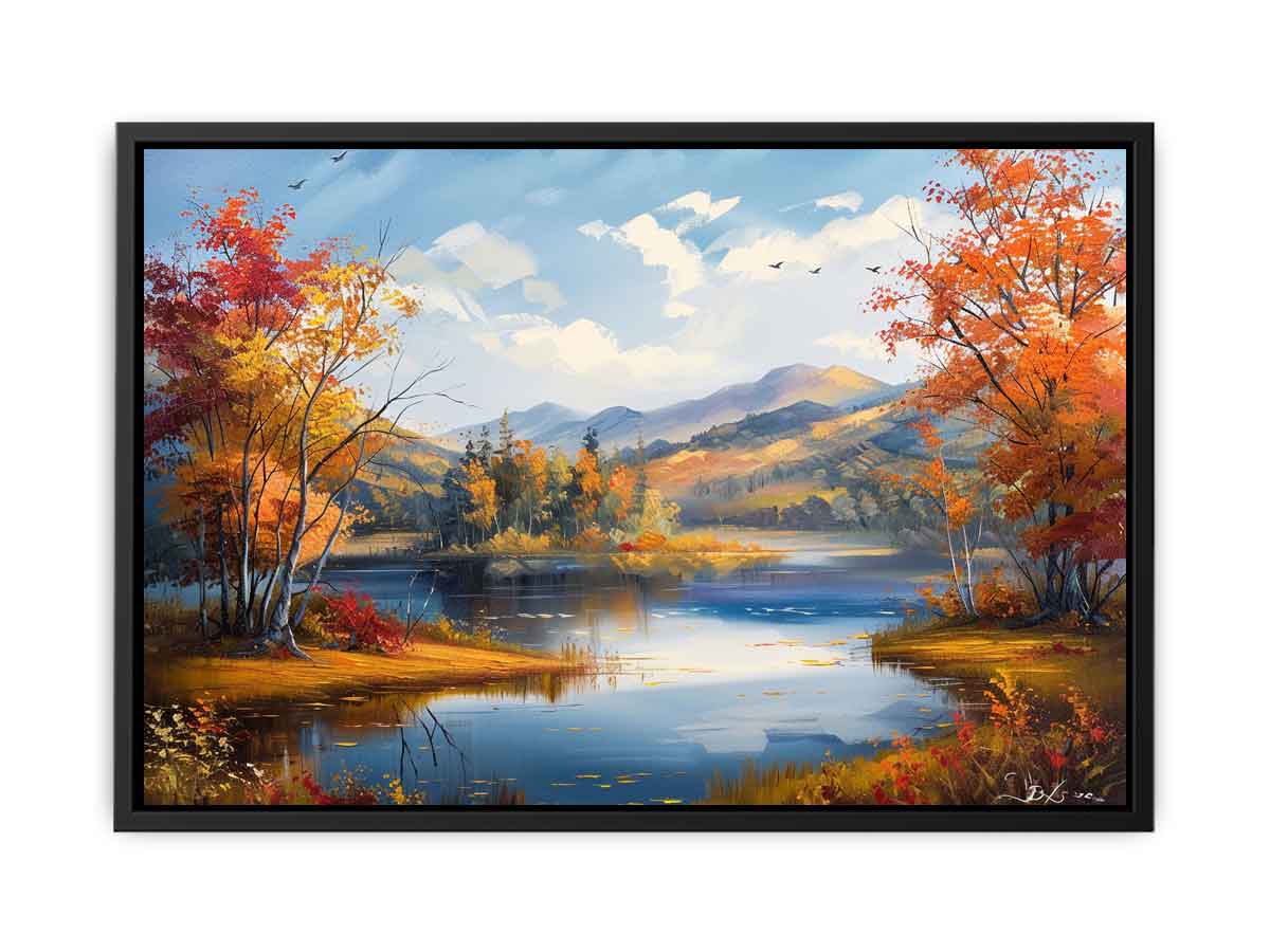 Landscape Canvas Painting for Bedroom