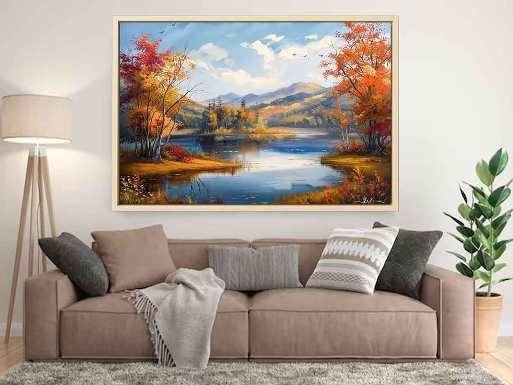 Landscape Canvas Painting for Bedroom